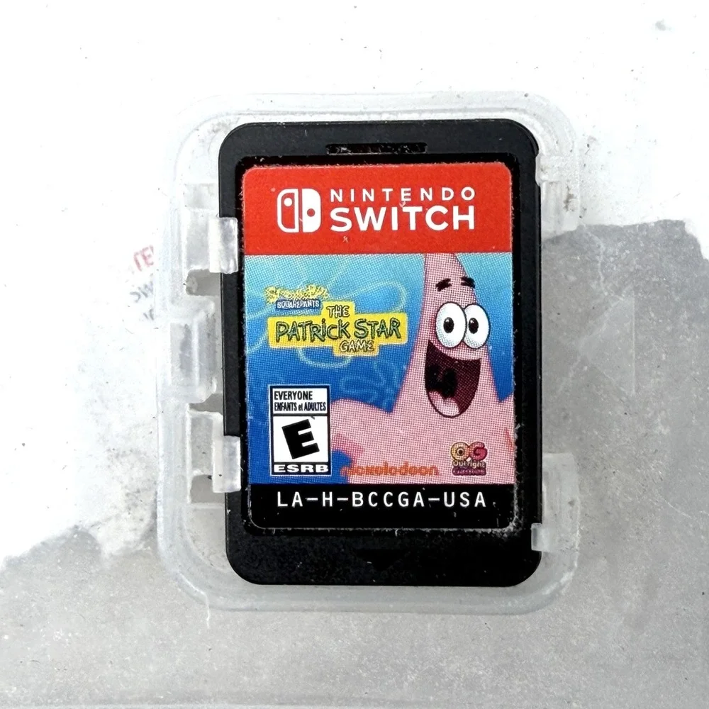 SpongeBob SquarePants Patrick Star Game - Nintendo Switch / with Case